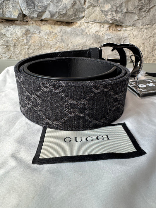 Gucci Marmont Gürtel GG Supreme Canvas 85 cm