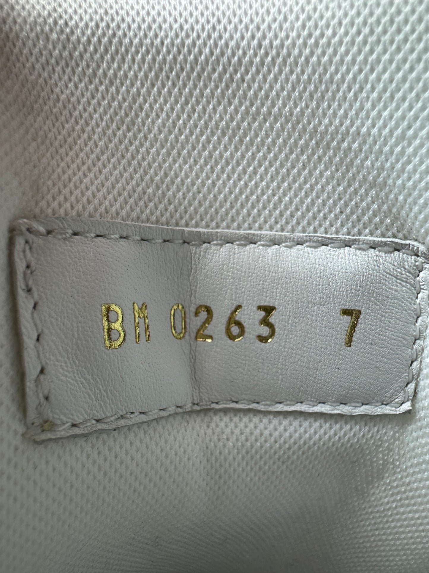 Louis Vuitton Monogram Denim Sneaker Weiß/Blau – Größe 41,5