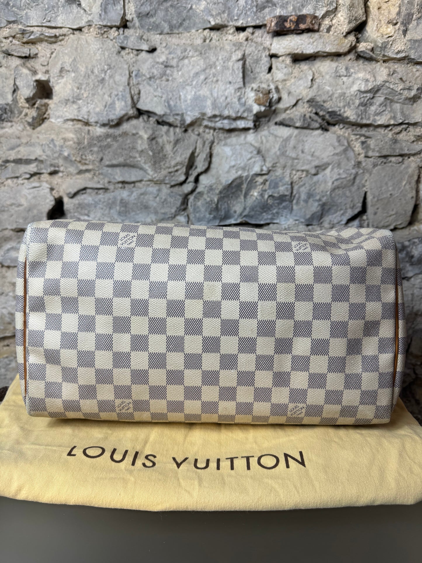 Louis Vuitton Speedy 35 Damier Azur