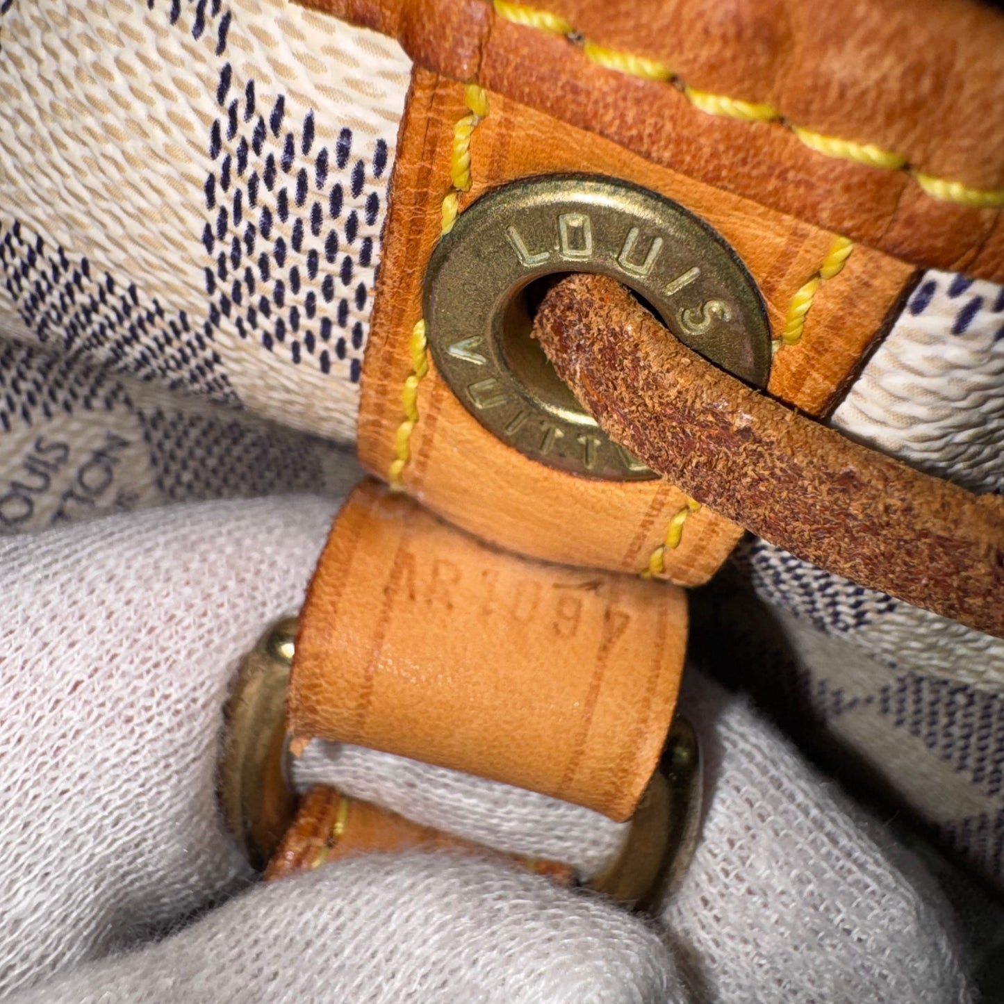 Louis Vuitton Sac Noe Grande Damier Azur