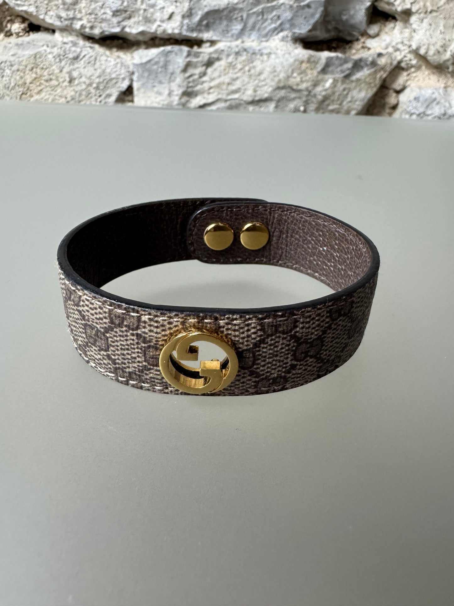 Gucci Blondie Armband GG Canvas – 19,5 cm