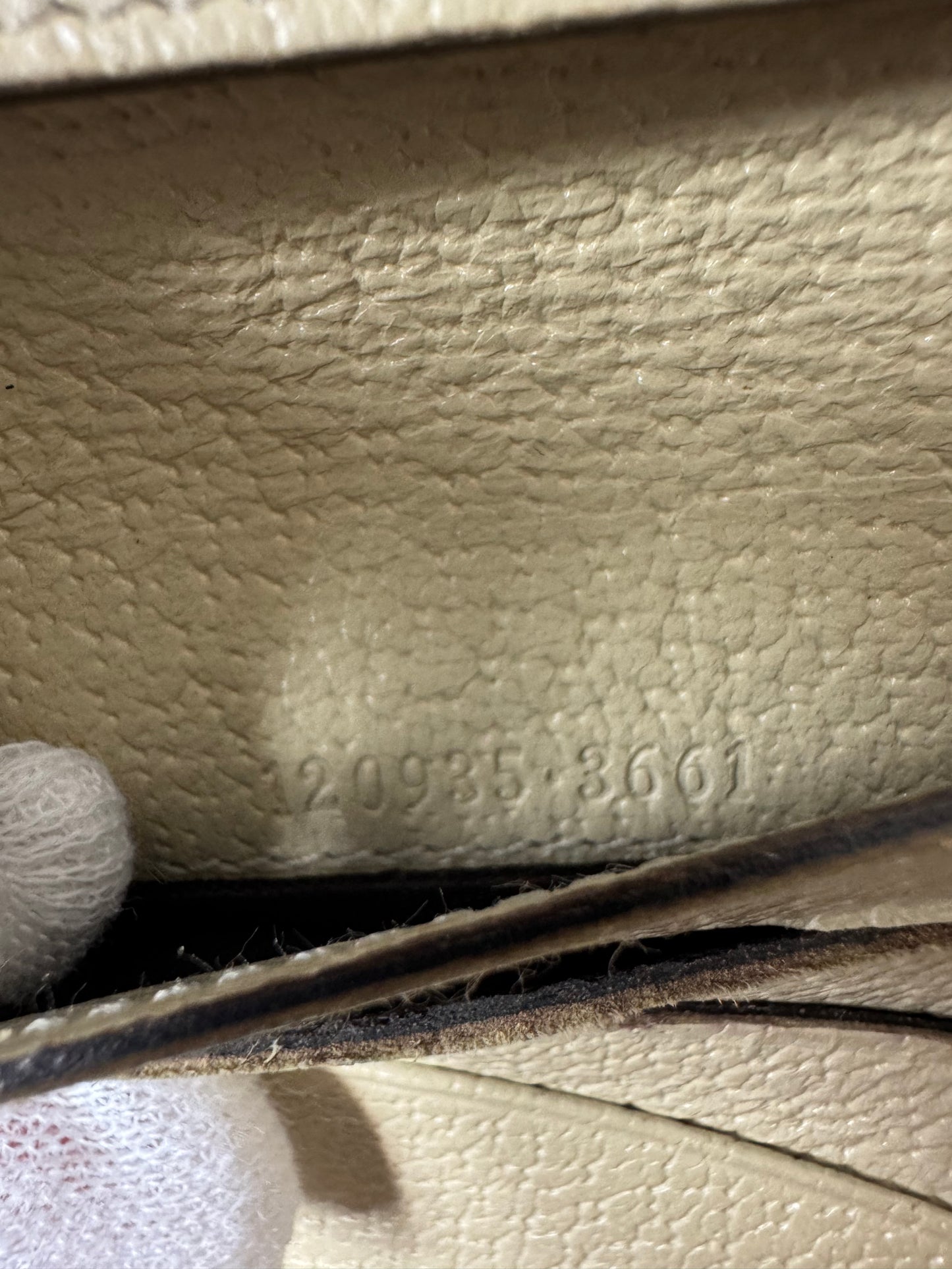 Gucci Vintage GG Canvas Geldbeutel