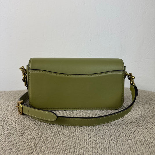 Coach Studio Umhängetasche – Olivgrün