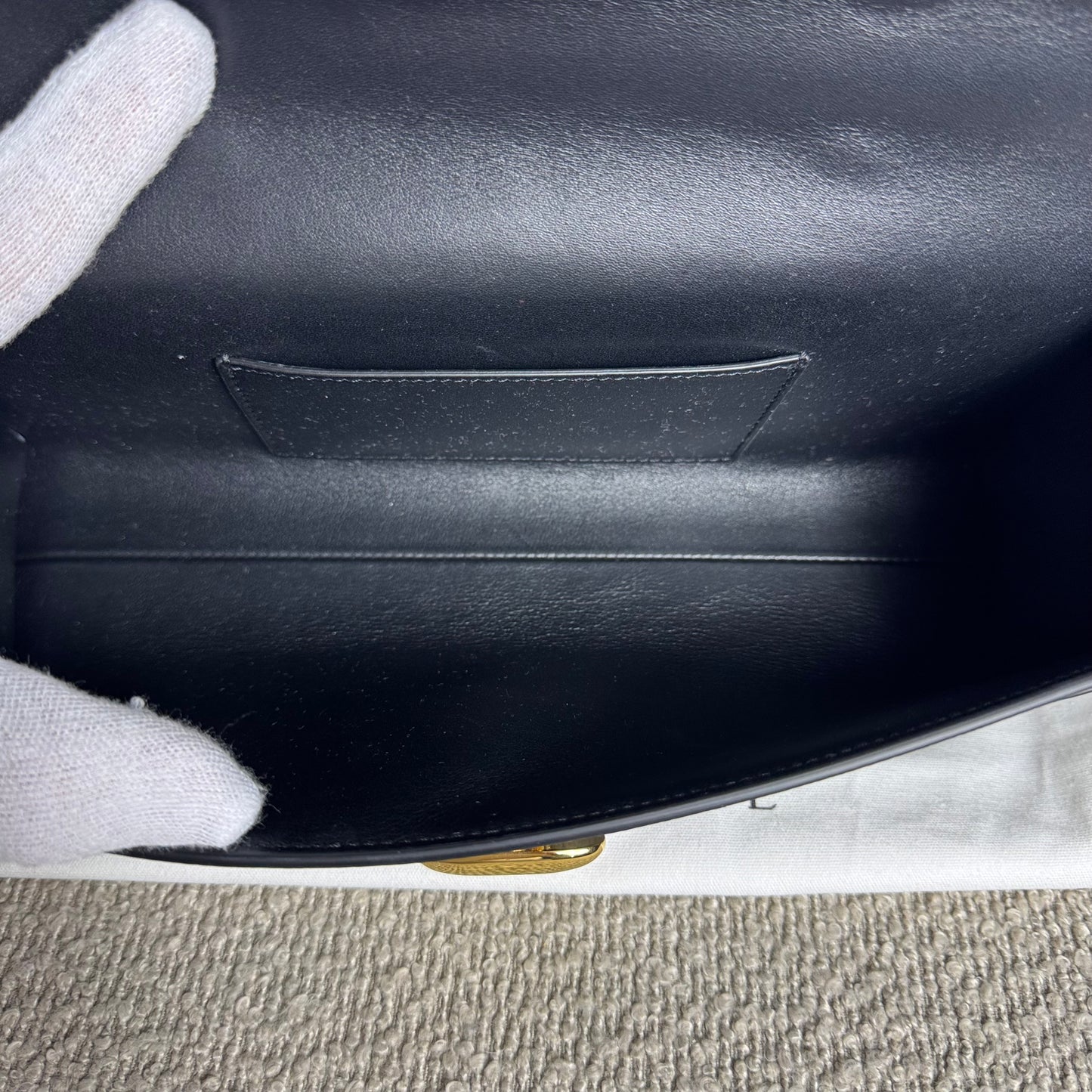 Savette "Symmetry Slim" Pochette Schwarz