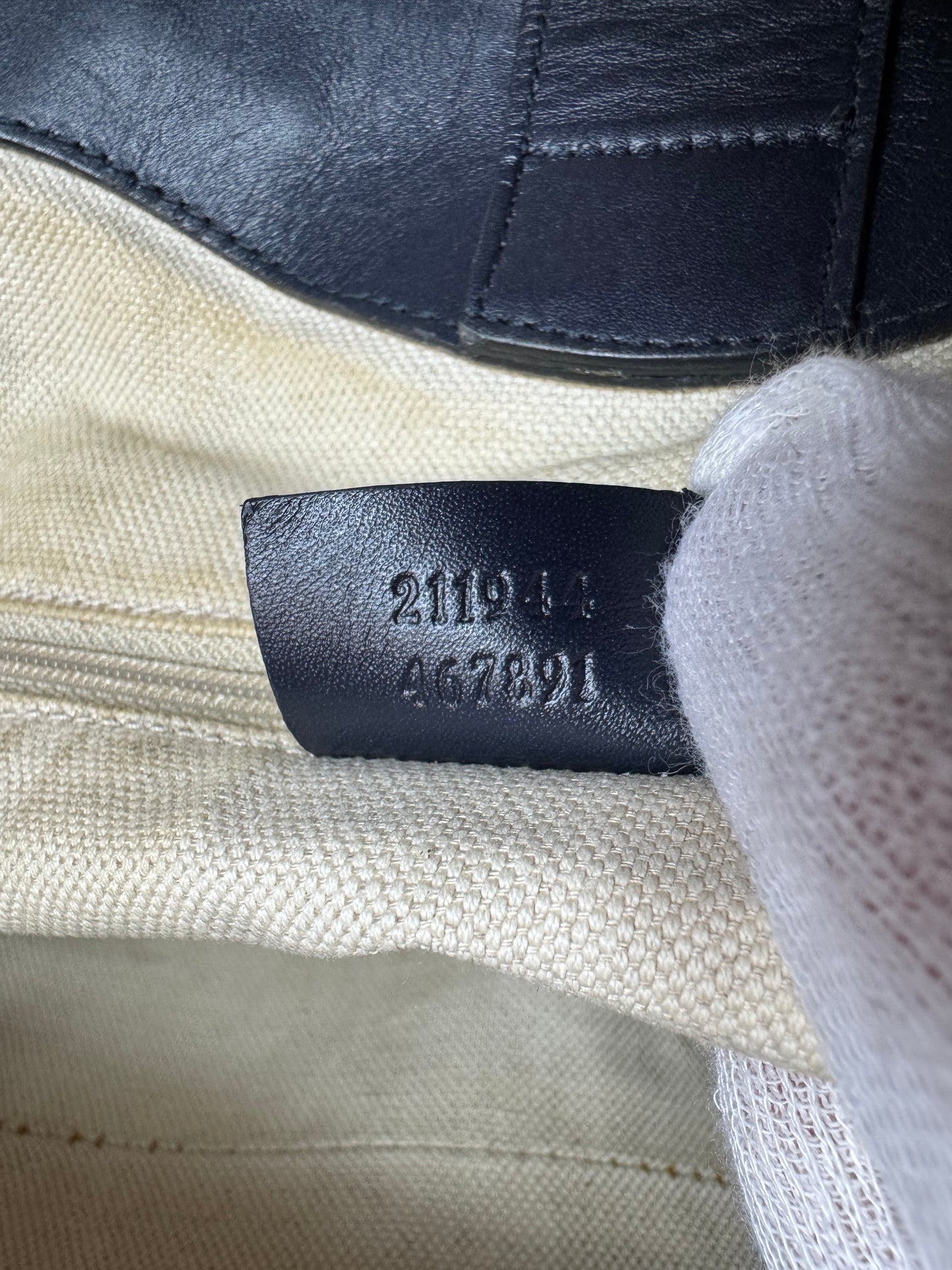 Gucci GG Sukey Tote Bag – Blau / Beige