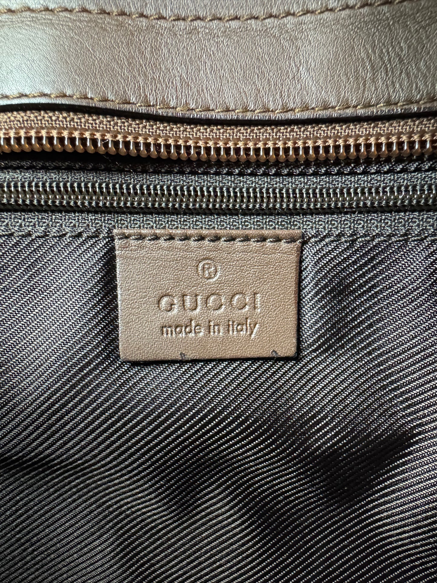 Gucci GG Canvas Tote Bag Beige