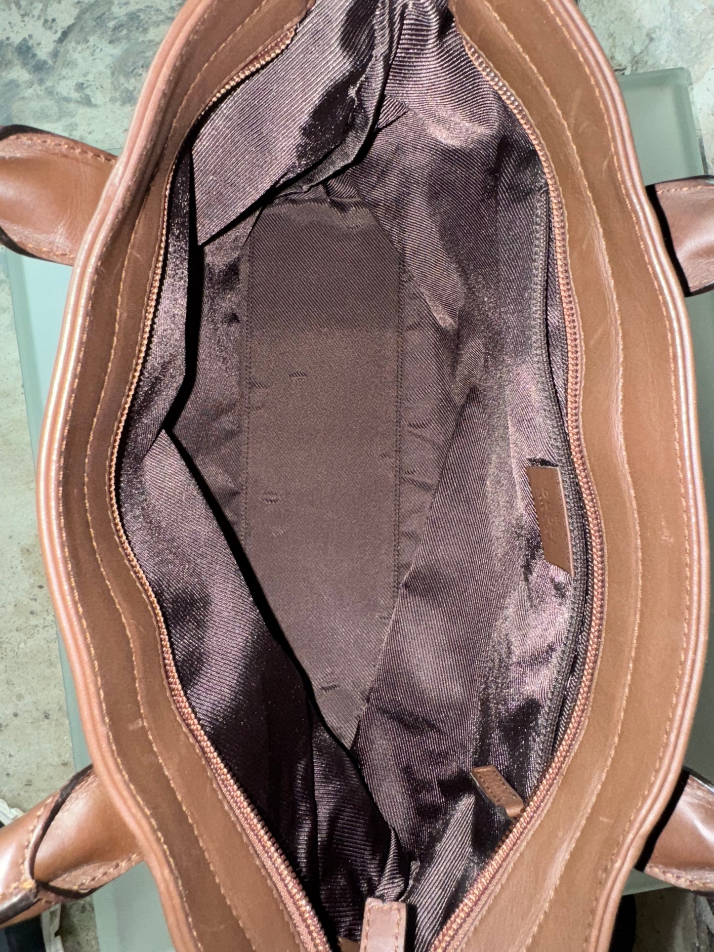 Gucci GG Canvas Tote Bag Beige