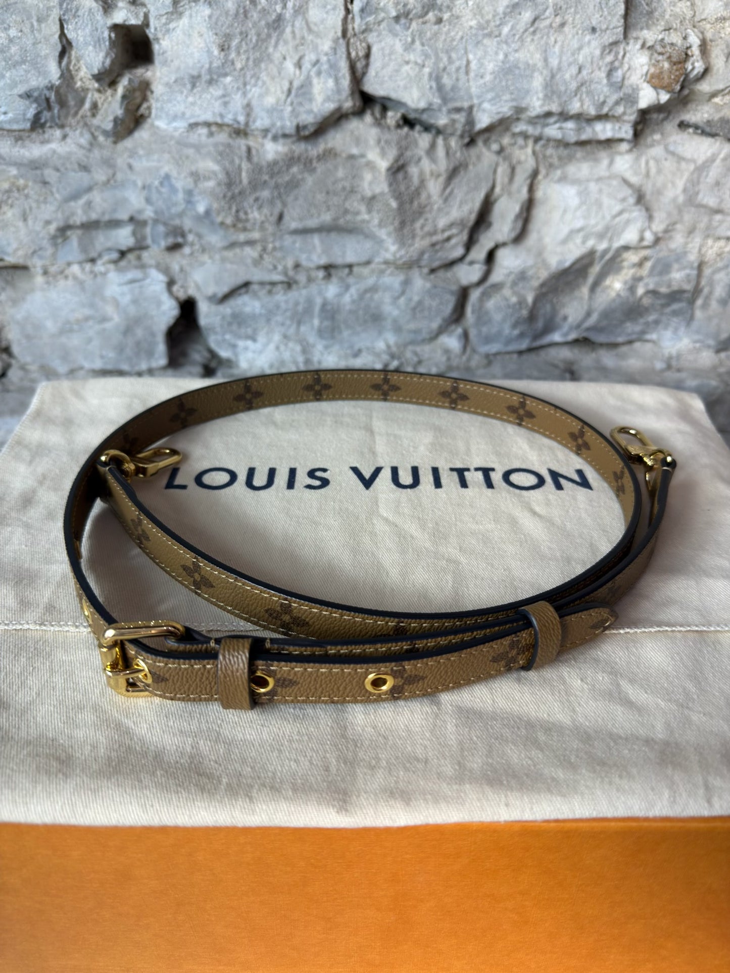 Louis Vuitton Pochette Métis Monogram Reverse Canvas