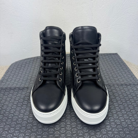 Philipp Plein High Top Skull Sneaker – Schwarz Gr. 38