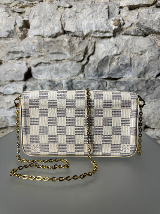 Louis Vuitton Felicie Damier Azur