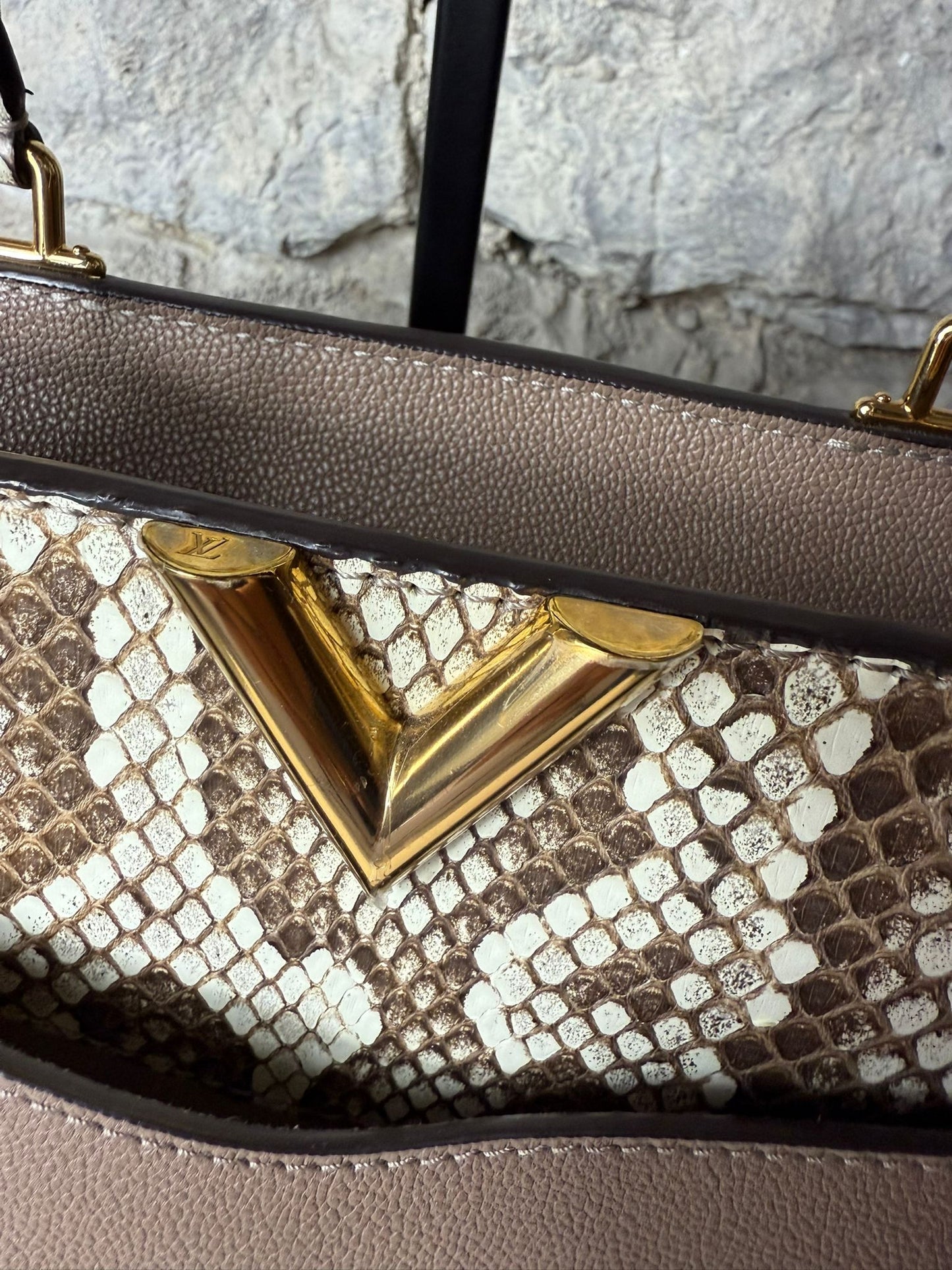 Louis Vuitton Very Zip Tote - Python