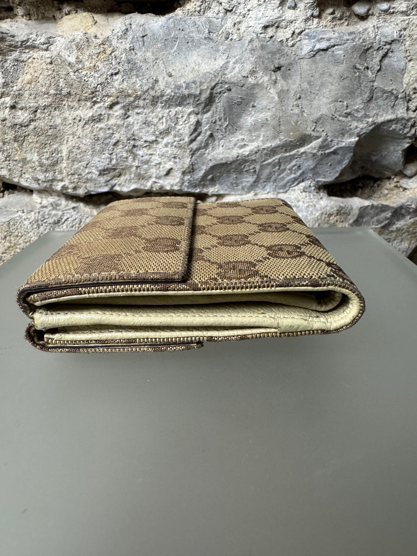 Gucci Vintage GG Canvas Geldbeutel