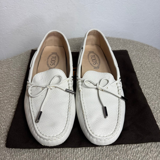 Tod's Gommino „Heaven“ Mokassins Weiß – Gr. 42