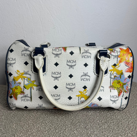 MCM Boston Bag Weiß – Special Edition