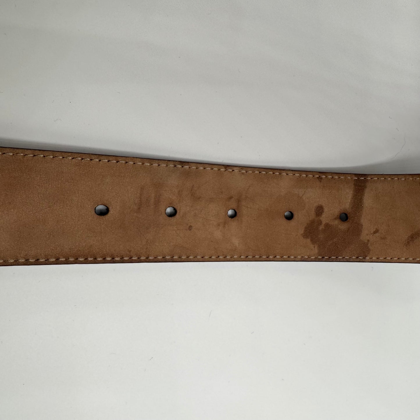 Gucci Interlocking G Buckle Gürtel Leder Schwarz Gr. 95/38 (223891)