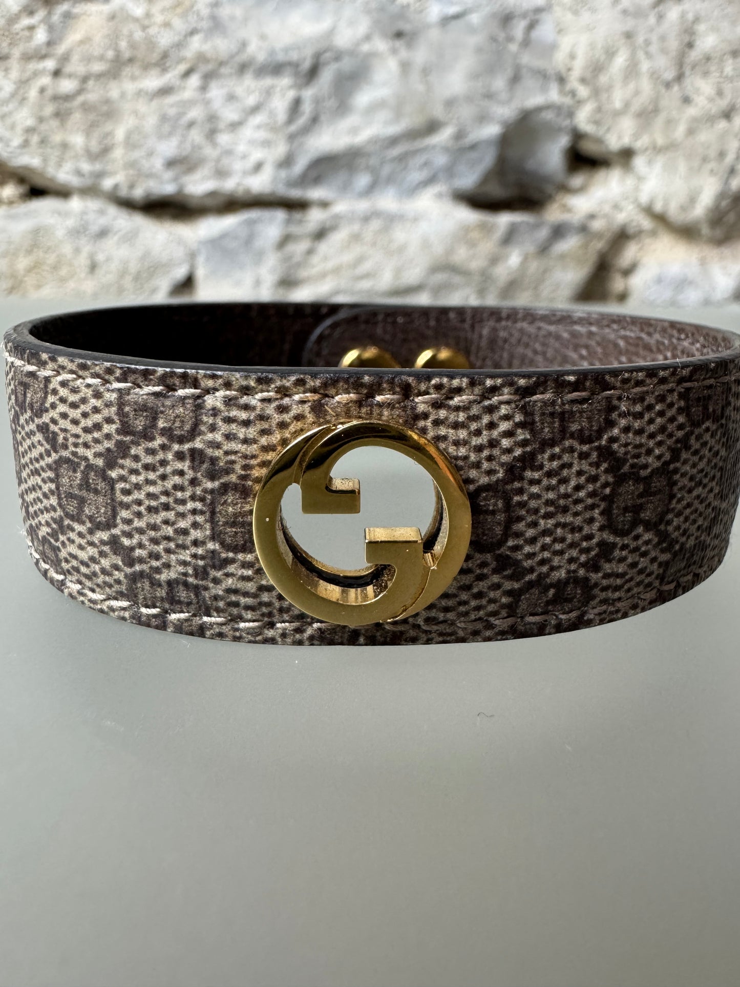 Gucci Blondie Armband GG Canvas – 19,5 cm