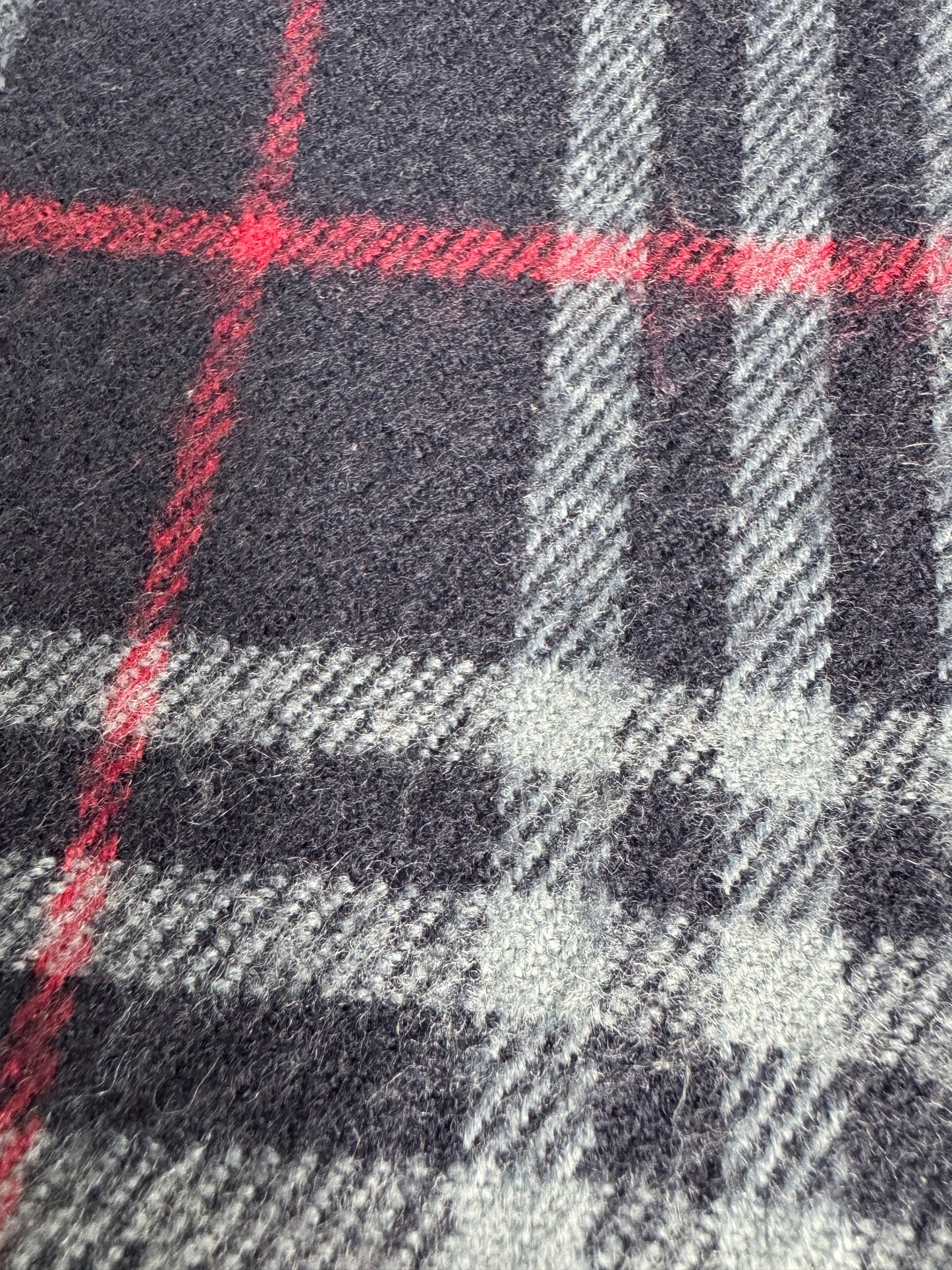 Burberry Nova Check Schal – Wolle