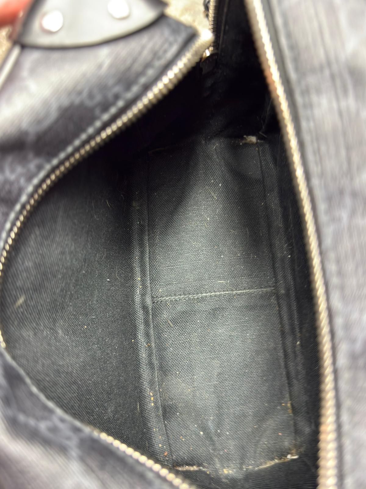 Gucci GG Supreme Soft Koffertasche Schwarz