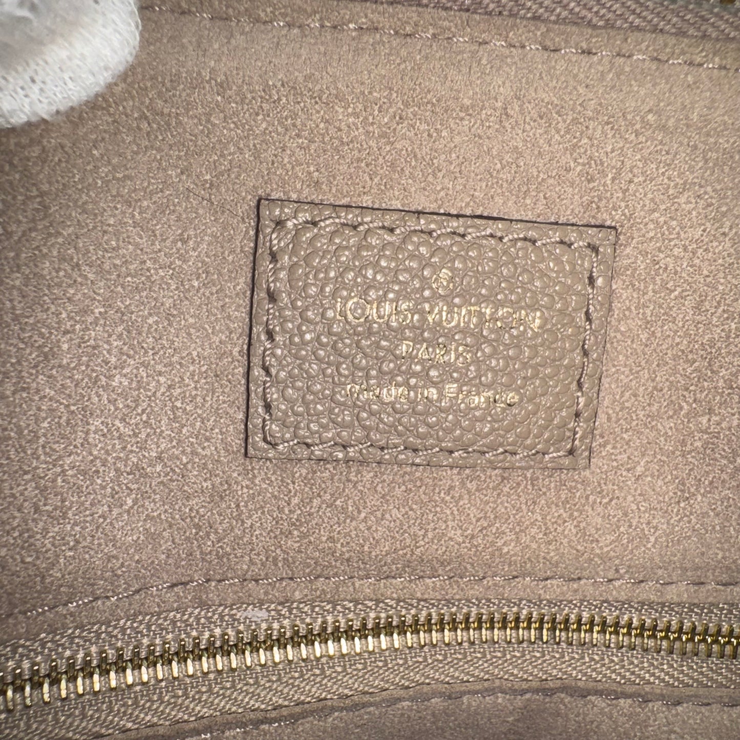 Louis Vuitton Speedy 25 Empreinte Leder Taupe