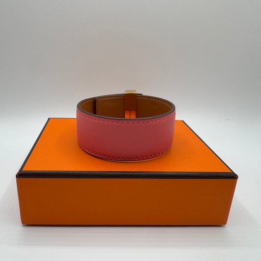 Hermès Collier de Chien 24 Armband Rosa – Limitierte Farbe