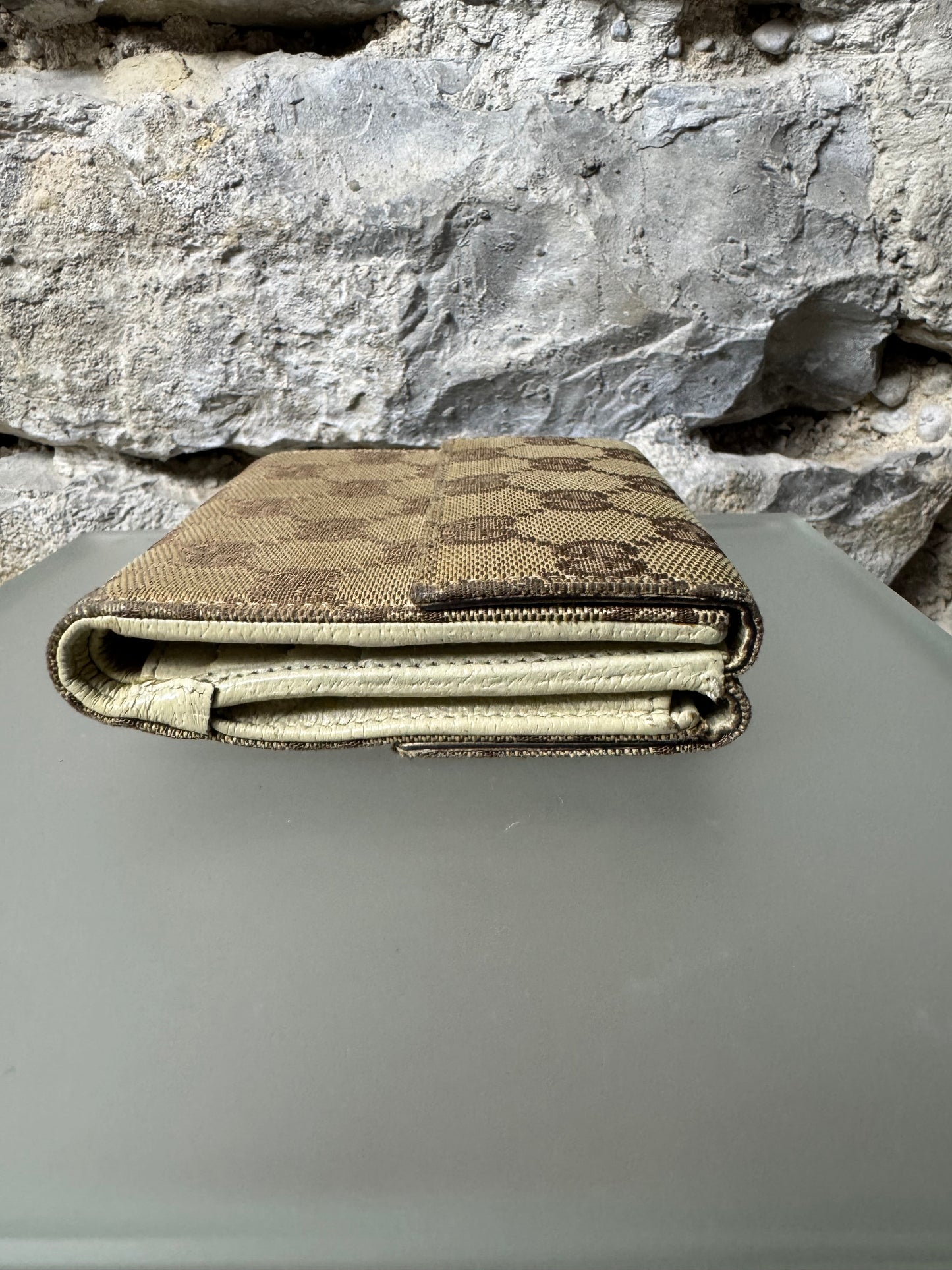 Gucci Vintage GG Canvas Geldbeutel