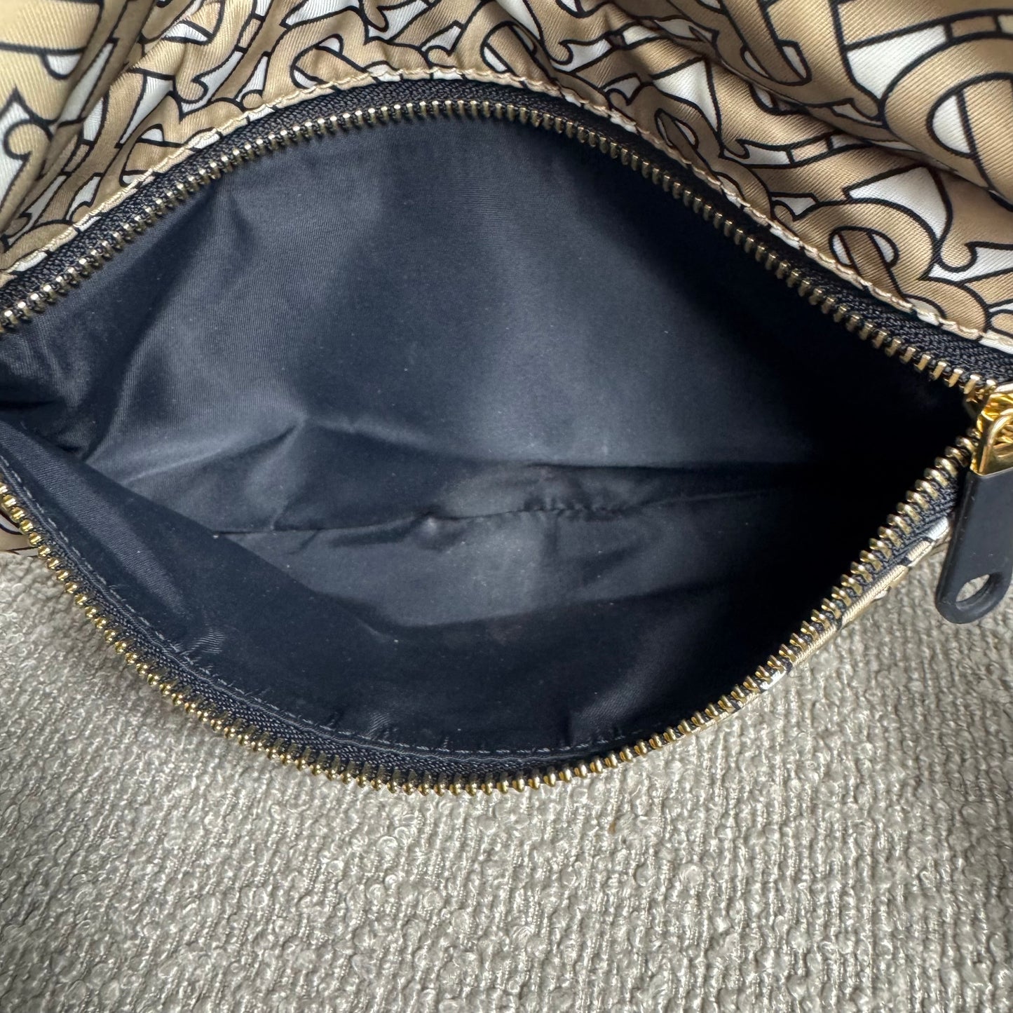 Burberry Monogram Print Nylon Bum Bag
