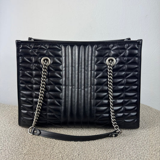 Gucci GG Marmont Matelassé Shopper – Schwarz