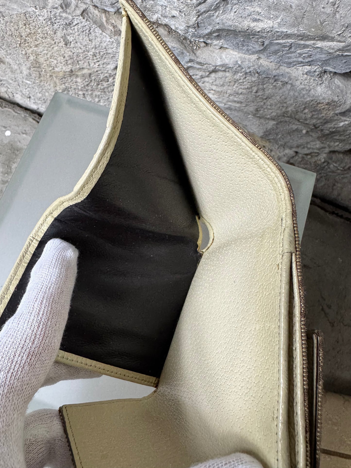 Gucci Vintage GG Canvas Geldbeutel