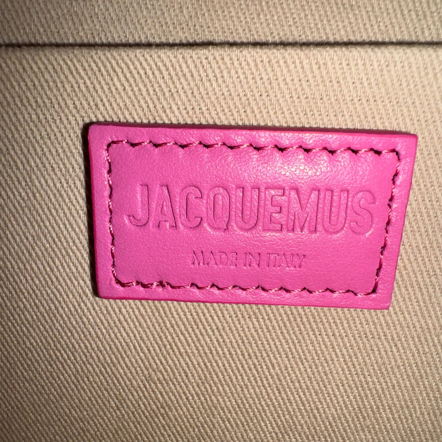 Jacquemus Le Grand Chiquito pink