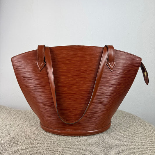 Louis Vuitton Saint Jacques – Epi Leder Braun