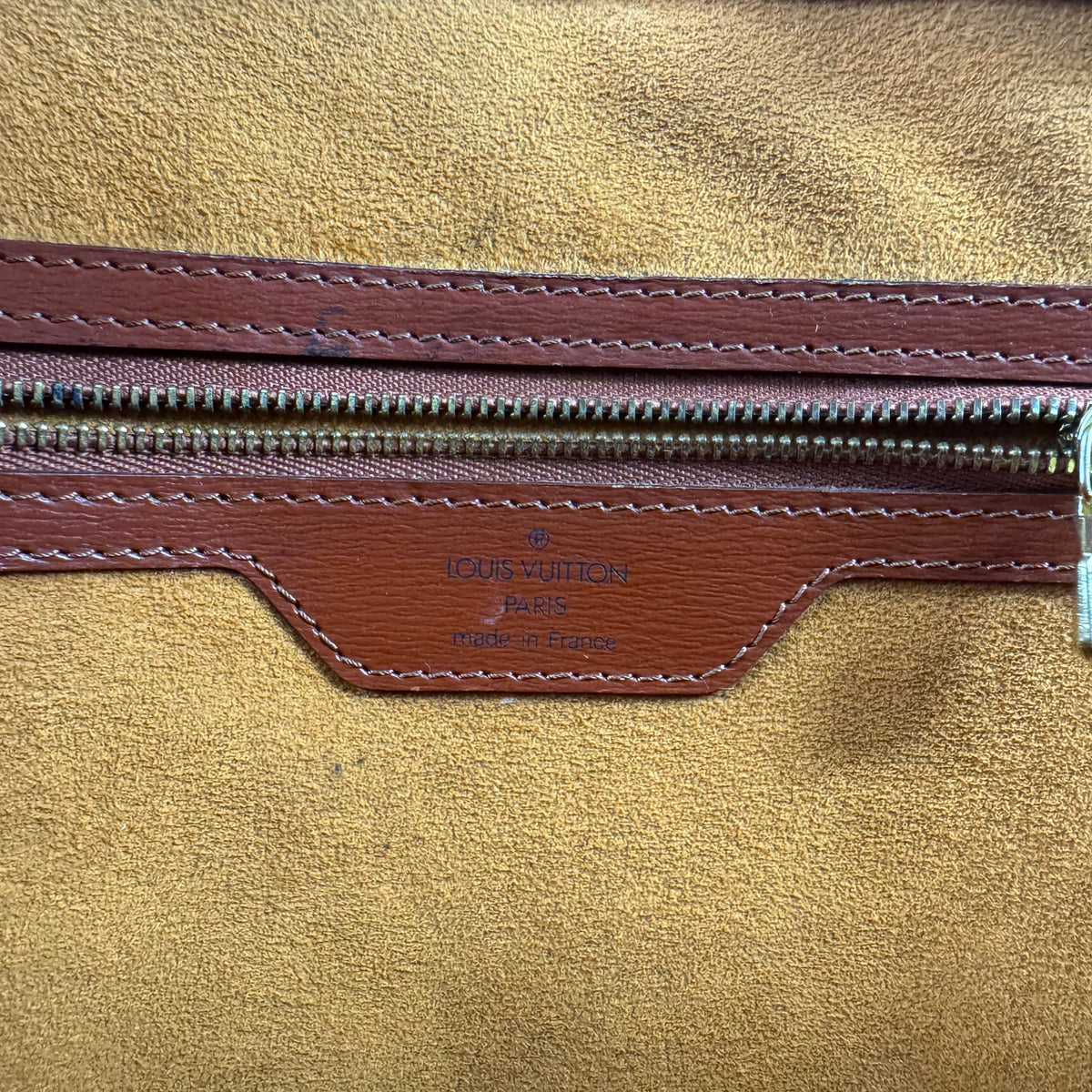 Louis Vuitton Saint Jacques – Epi Leder Braun