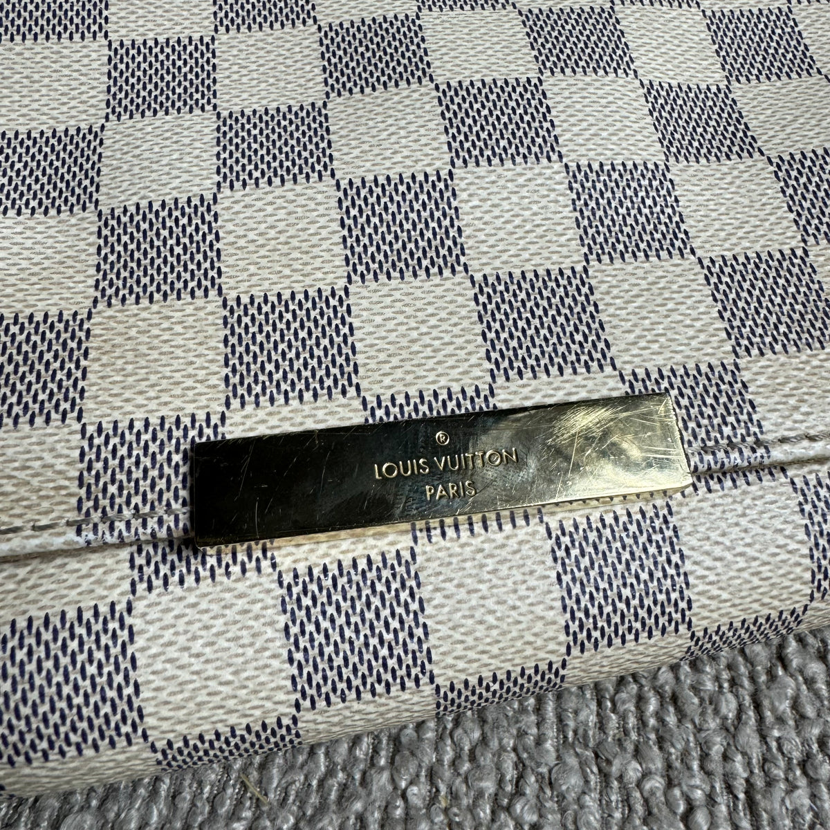 Louis Vuitton Favorite MM – Damier Azur Canvas