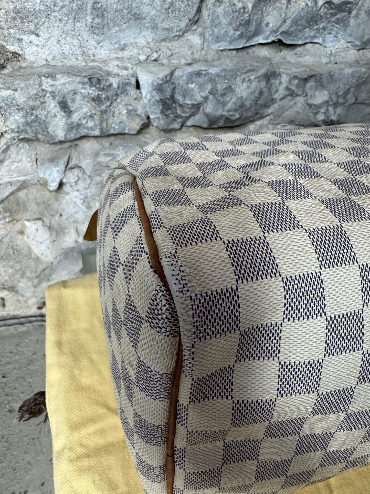 Louis Vuitton Speedy 35 Damier Azur