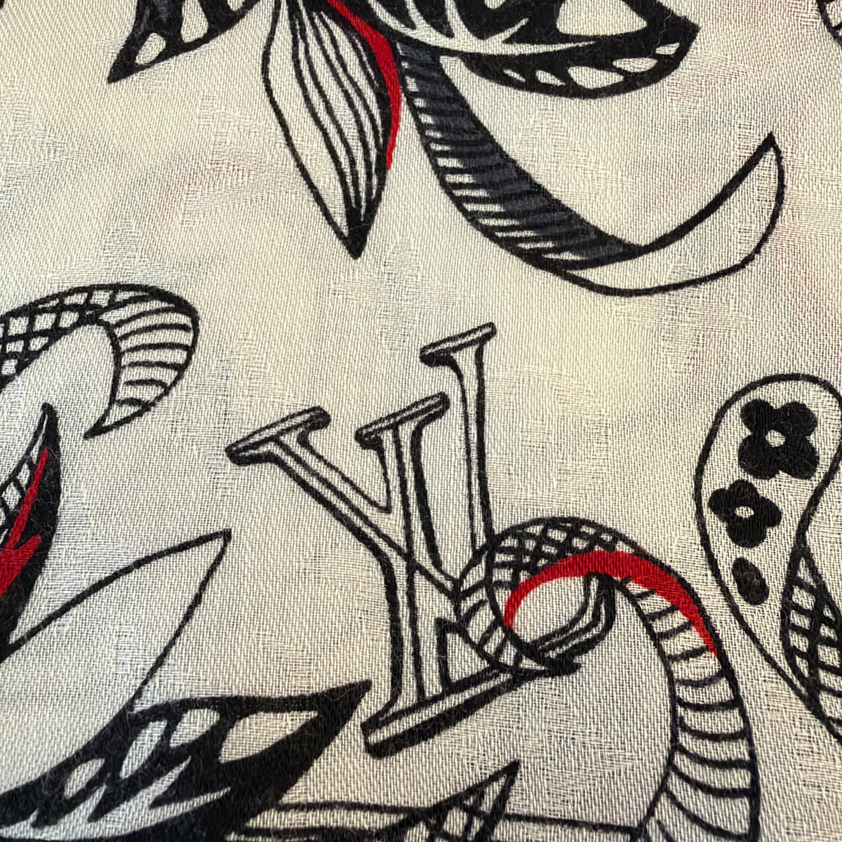 Louis Vuitton Wild at Heart / Animals Carré 90 – Seide & Kaschmir