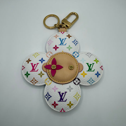 Louis Vuitton x Takashi Murakami Vivienne Head Taschenanhänger – Monogram Multicolore