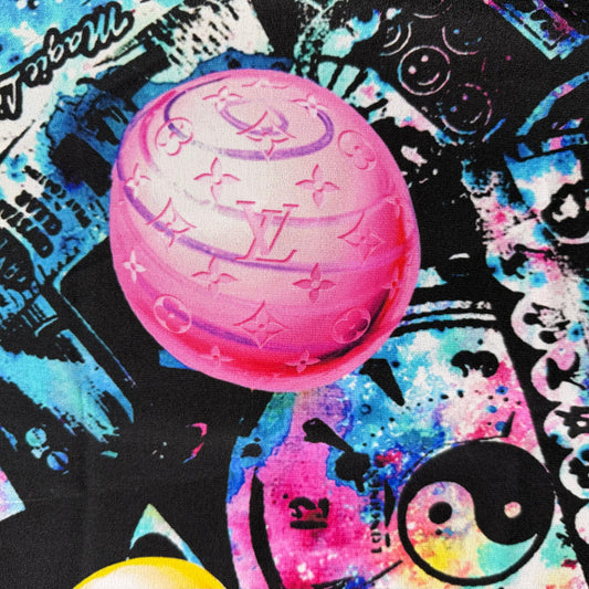 Louis Vuitton x Kenny Scharf „Pop Cosmic“ Seidentuch – 140 x 140 cm (2014)