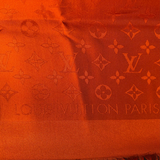 Louis Vuitton Monogram Carré – Orange – 140 x 140 cm