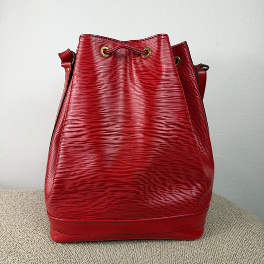 Louis Vuitton Sac Noé Grande – Epi Leder Rot
