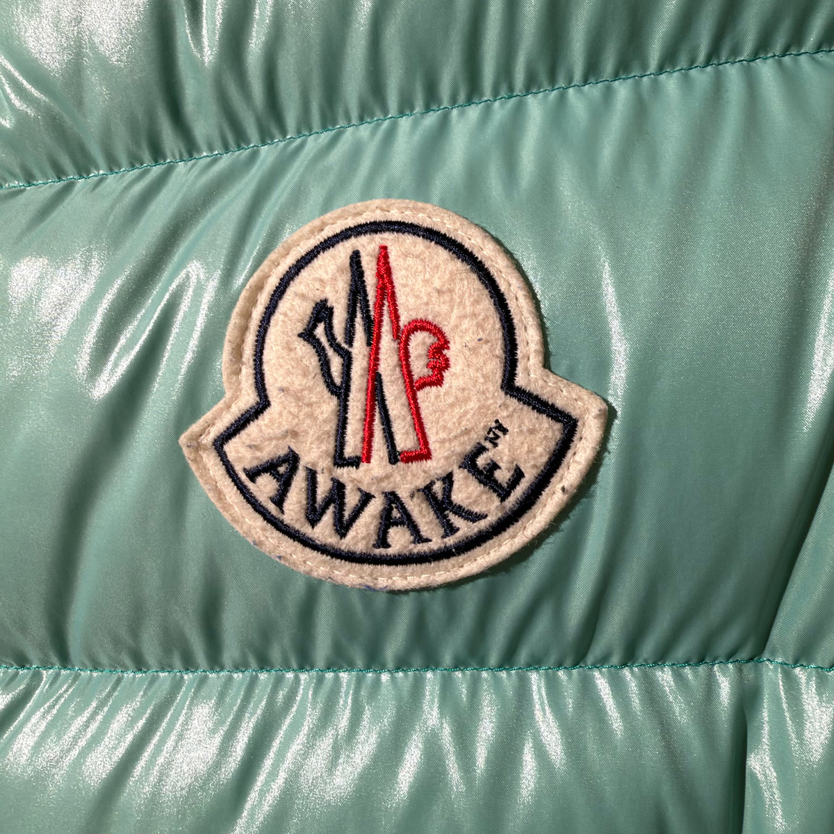 Moncler x Awake NY Down Vest Turquoise – Size 4 (XL)