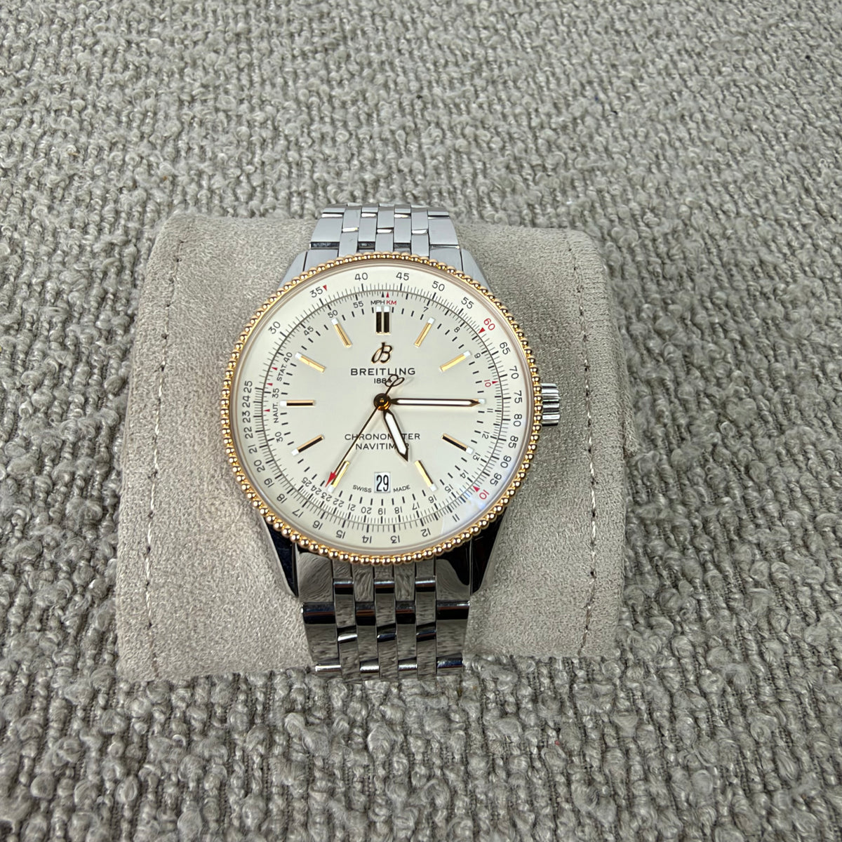 Breitling Navitimer Automatic – Edelstahl & 18 Karat Roségold – U17326211G1A1