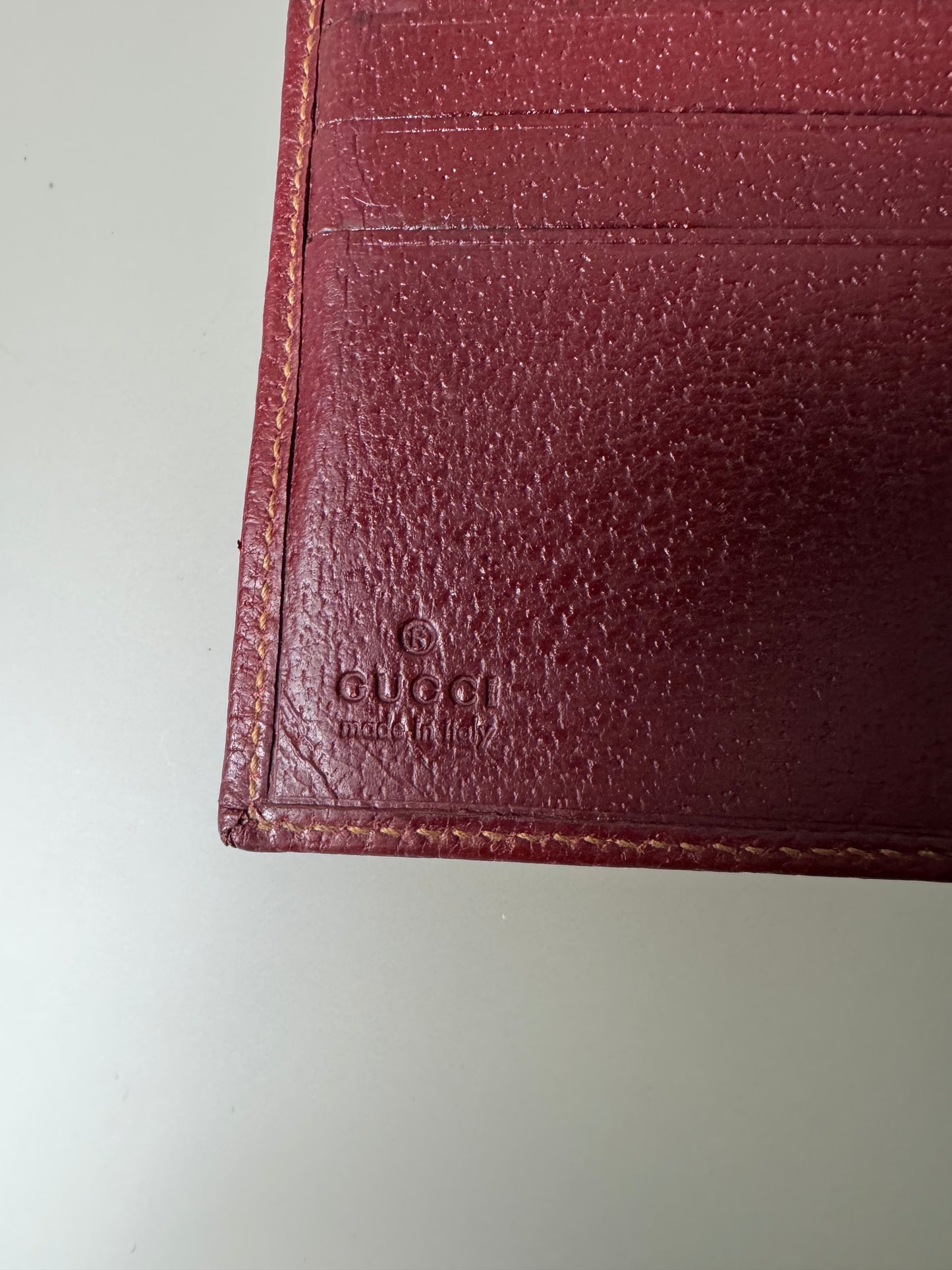 Gucci Vintage GG Canvas Geldbeutel