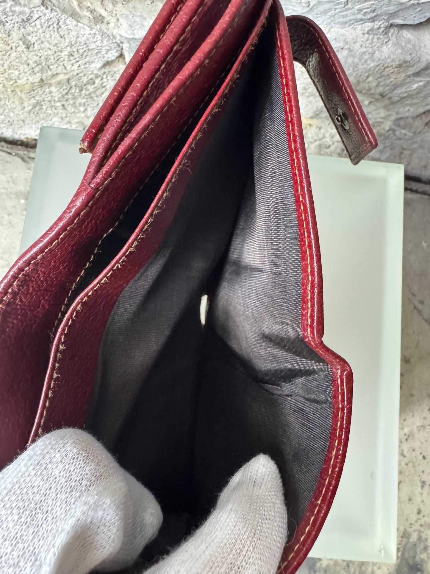 Gucci Vintage GG Canvas Geldbeutel