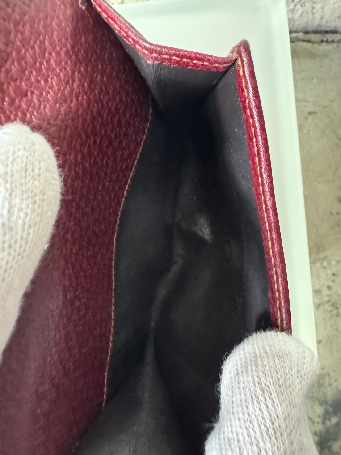 Gucci Vintage GG Canvas Geldbeutel