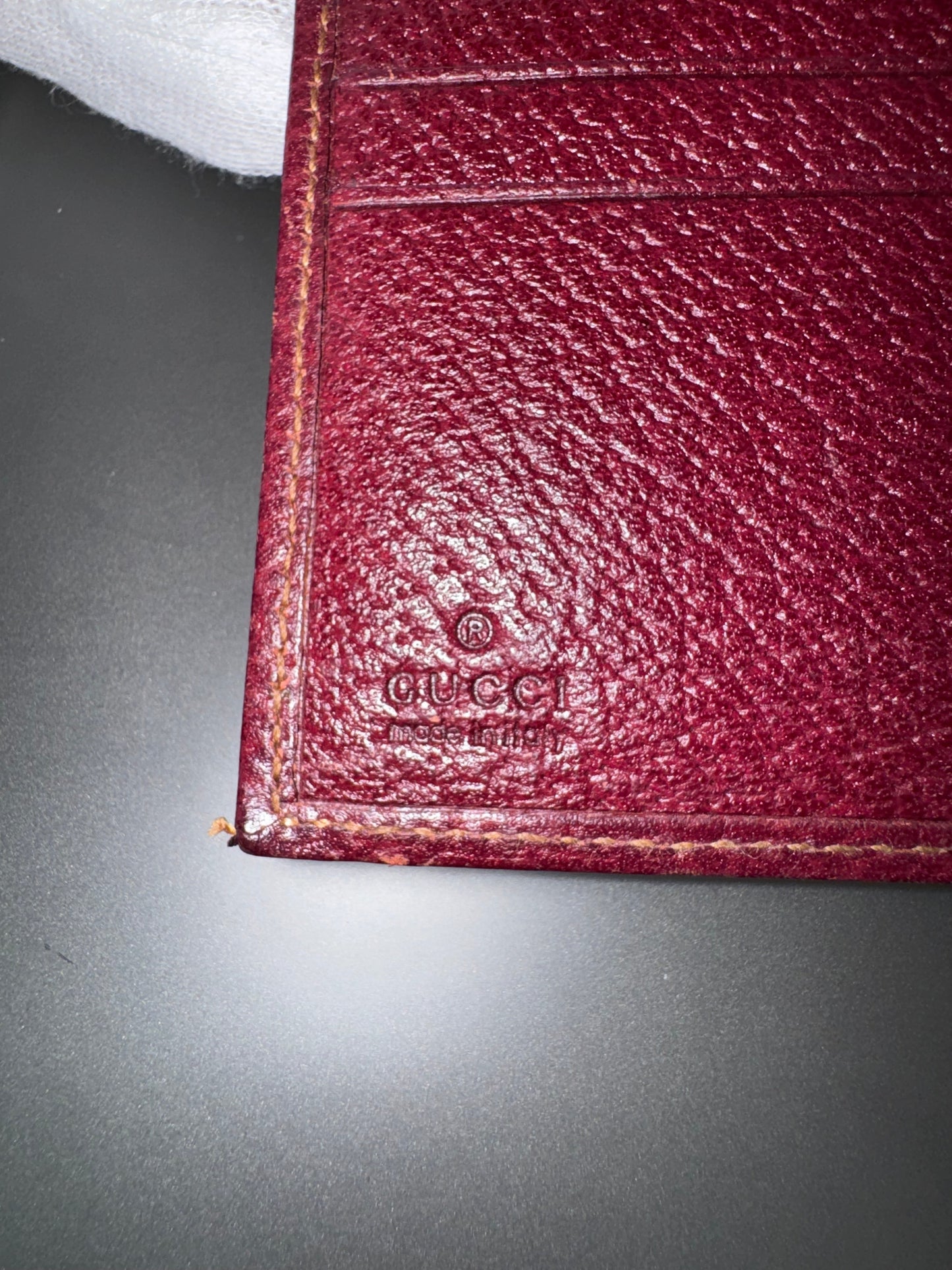Gucci Vintage GG Canvas Geldbeutel