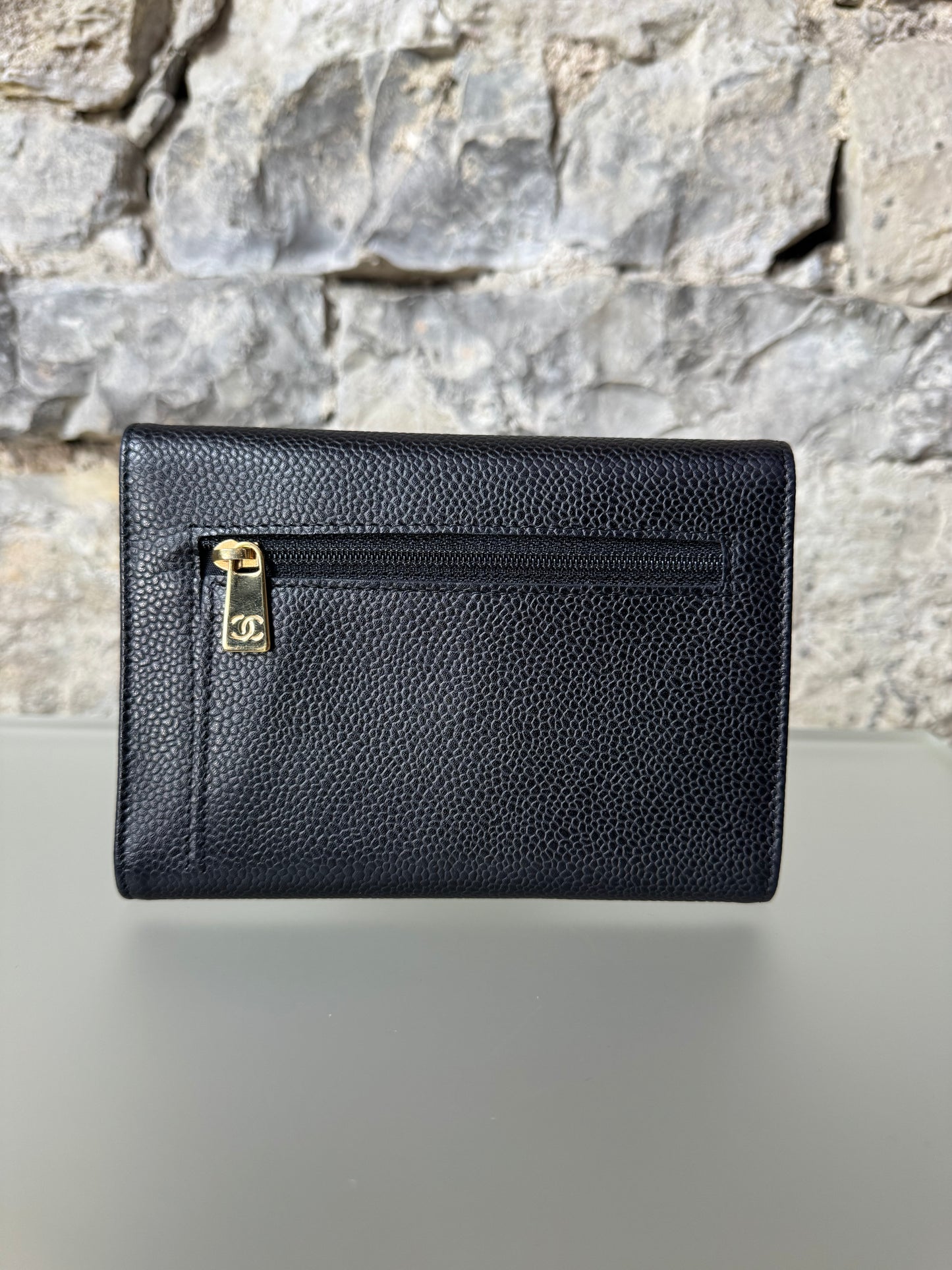 CHANEL Caviar-Leder Geldbeutel