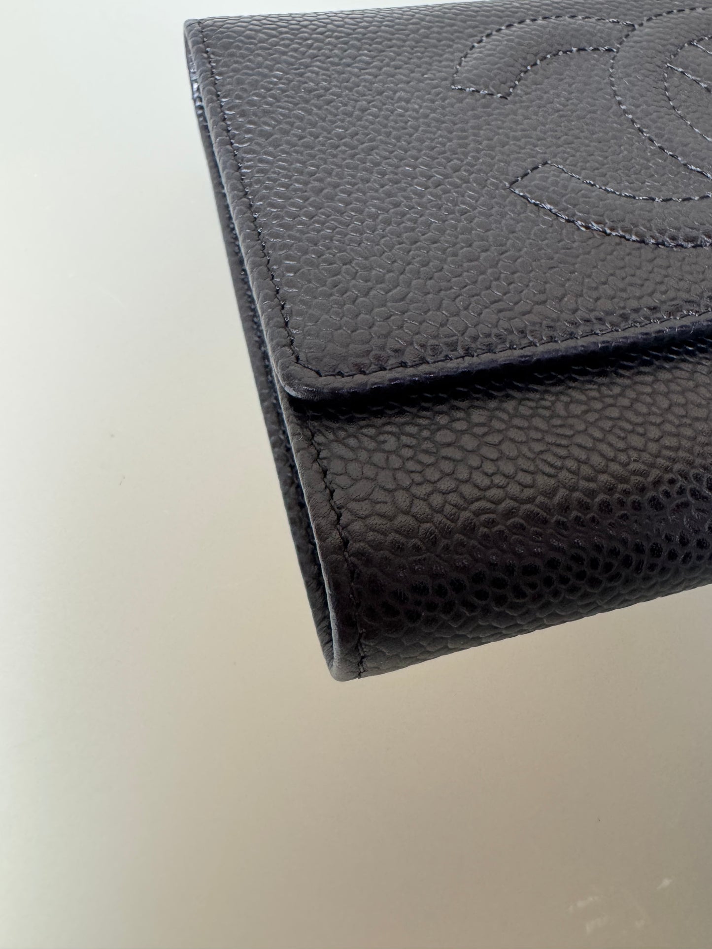 CHANEL Caviar-Leder Geldbeutel