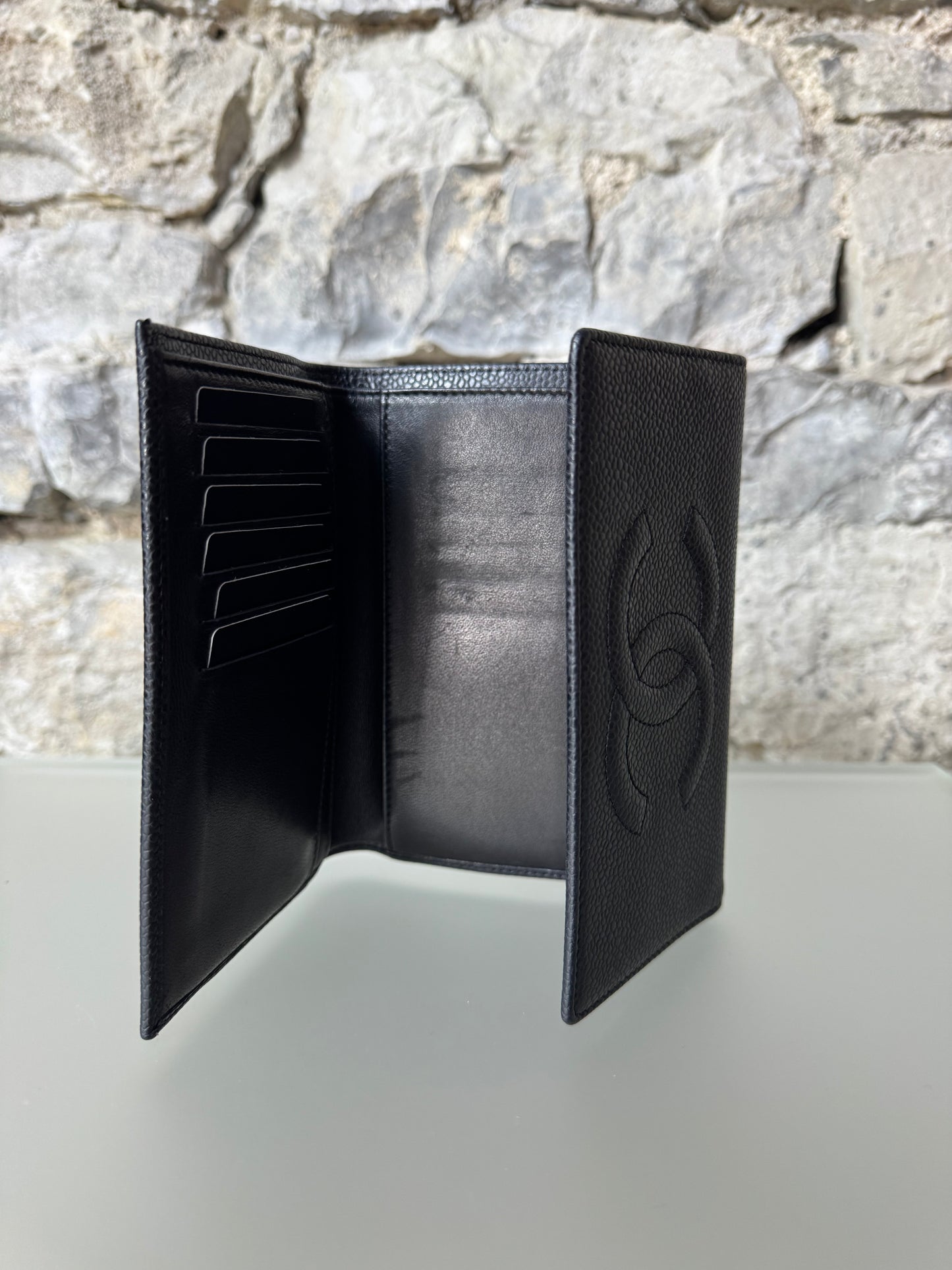 CHANEL Caviar-Leder Geldbeutel
