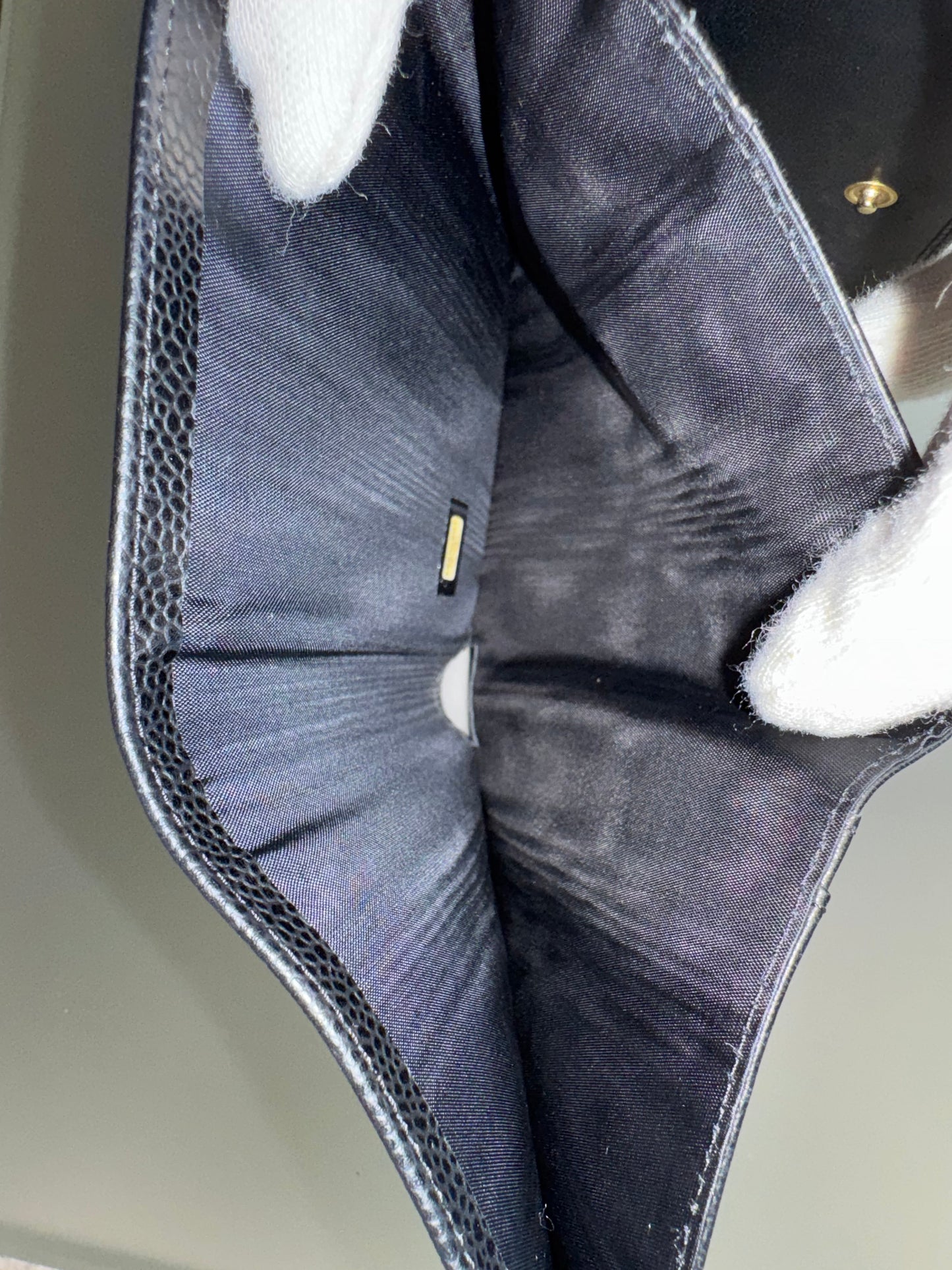 CHANEL Caviar-Leder Geldbeutel