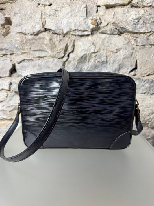 Louis Vuitton Trocadéro 27 Epi Leder Schwarz