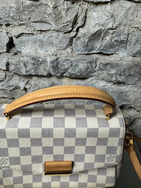 Louis Vuitton Croisette Damier Azur Rose
